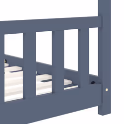 VidaXL 283372 lettino per bambini Grigio Legno - Vista aggiuntiva 7