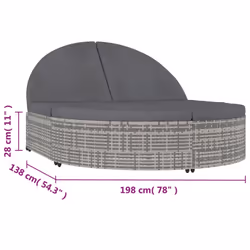VidaXL 48127 letto per esterni - Vista aggiuntiva 8