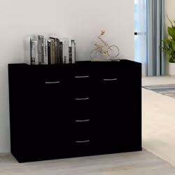Questa credenza, caratterizzata da un design minimalista, sarà un'aggiunta pratica e altamente decorativa alla vostra casa. G ...
