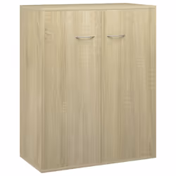 vidaXL Credenza Rovere Sonoma 60x30x75 cm in Legno Multistrato - Vista aggiuntiva 2