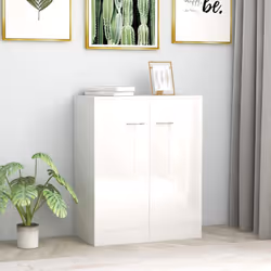Questa credenza, caratterizzata da un design minimalista, sarà un'aggiunta pratica e altamente decorativa alla vostra casa. G ...