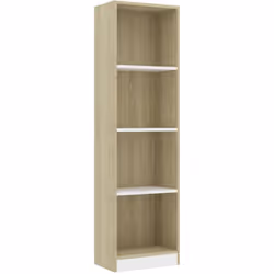 Il design moderno, elegante e minimalista rende la vostra libreria adatta per la maggior parte degli spazi. Può essere perfet ...