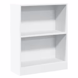 vidaXL Libreria Bianca 60x24x76 cm in Legno Multistrato - Vista aggiuntiva 2