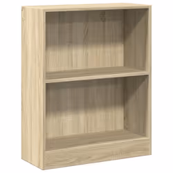 vidaXL Libreria Rovere Sonoma 60x24x76 cm in Legno Multistrato - Vista aggiuntiva 2