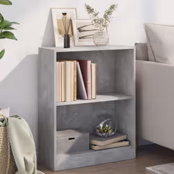 Questa libreria compatta e funzionale ha un design sobrio che si adatta a qualsiasi arredamento d'interni. Realizzata in legn ...