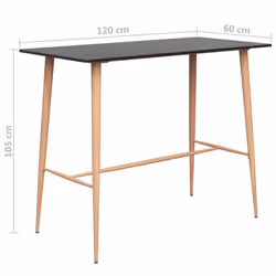 VidaXL 248146 tavolo da cucina e sala da pranzo - Vista aggiuntiva 5