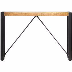 Introducete un tocco di fascino industriale nel vostro arredo grazie al nostro elegante tavolo consolle in legno massello. Il ...