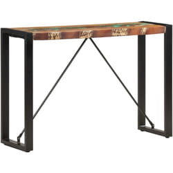 Tavolo Consolle, Tavolo da ingresso 110x35x76 cm in Legno Massello di Recupero Vidaxl