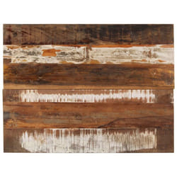 Piano Tavolo, Vassoi da tavola Rettangolare Rettangolare 60x80 cm 15-16 mm Legno di Recupero Vidaxl