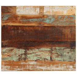 Piano Tavolo Rettangolare 70x80 cm 15-16 mm Legno di Recupero vidaXL
