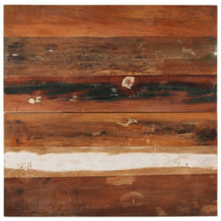Vidaxl - Piano Tavolo Quadrato 70x70 cm 25-27 mm in Legno di Recupero