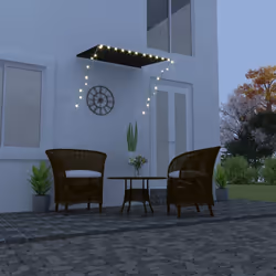 Questa tenda da sole retrattile è ideale per essere essere utilizzata davanti alle finestre, in terrazza, sul balcone o in gi ...