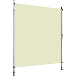 Tenda a Rullo per Esterni 200x270 cm Crema Vidaxl 17108