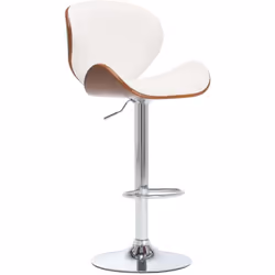 Questa sedia da bar, caratterizzata da un design pulito e senza tempo, offre il massimo comfort di seduta. La sedia è rivesti ...