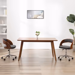 Questa sedia da pranzo è rivestita in morbido tessuto per offrire un comfort ottimale. Ha un design elegante e contemporaneo. ...