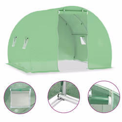 vidaXL Serra 6 m² 3x2x2 m - Vista aggiuntiva 2
