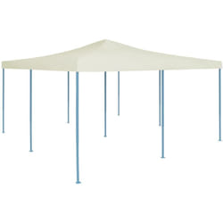 Vidaxl - Gazebo Pieghevole 5x5 m Crema 9936