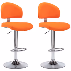 Questo sgabello da bar, dal design pulito e senza tempo, offre il massimo comfort di seduta. La sedia è rivestita in similpel ...