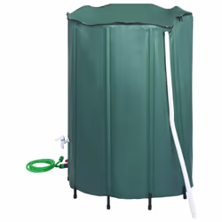 Serbatoio per Acqua Piovana Pieghevole con Rubinetto 1350 Lcod mxl 72977 - Vista aggiuntiva 3