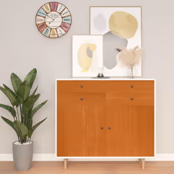 vidaXL Pellicola Autoadesiva per Mobili Rovere Chiaro 500x90 cm in PVC - Vista aggiuntiva 3
