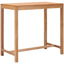 Vidaxl - Tavolo da Bar per Esterni 110x60x105 cm Massello di Teak 48815