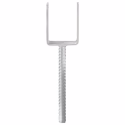 Picchetti per Recinzione 6 pz Argento 7x6x30 cm Acciaio Zincatocod mxl 121280 - Vista aggiuntiva 3