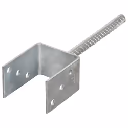 Picchetti per Recinzione 6 pz Argento 8x6x30 cm Acciaio Zincatocod mxl 73271 - Vista aggiuntiva 2
