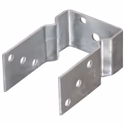 Picchetti per Recinzione 6 pz Argento 9x6x15 cm Acciaio Zincatocod mxl 127179 - Vista aggiuntiva 2