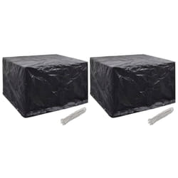 Coperture Arredi Giardino 2 pz 8 Occhielli 135x135x90 cm Vidaxl 1609