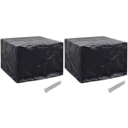 Coperture Arredi Giardino 2 pz 8 Occhielli 122x112x98 cm Vidaxl 8869