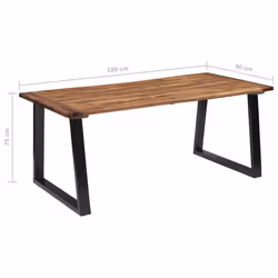VidaXL 288068 tavolo da cucina e sala da pranzo - Vista aggiuntiva 7