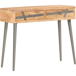 Tavolo Consolle, Tavolo da ingresso 90x30x75 cm in Legno Massello di Acacia Vidaxl