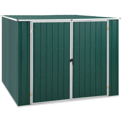 Capanno da Giardino Verde 195x198x159 cm in Acciaio Zincato Vidaxl 2263