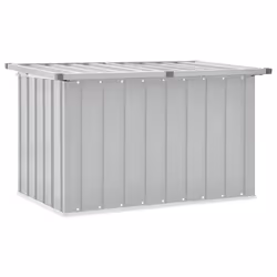 Baule da Giardino Grigio 109x67x65 cmcod mxl 72962