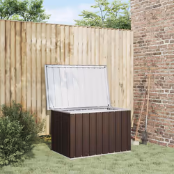 Baule da Giardino Marrone 109x67x65 cmcod mxl 121089 - Vista aggiuntiva 2