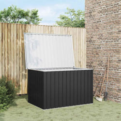 Baule da Giardino Antracite 149x99x93 cm vidaXL 8698