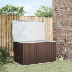 vidaXL Baule da Giardino Marrone 171x99x93 cm