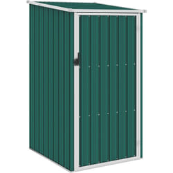 Capanno da Giardino Verde 87x98x159 cm in Acciaio Zincato Vidaxl 6088