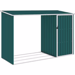Questo capanno da giardino 2 in 1 è perfetto per riporre un'ampia varietà di oggetti come legna da ardere, attrezzi, mobili d ...