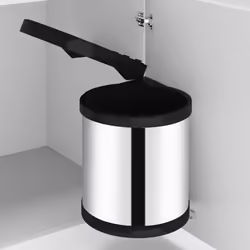 Questo contenitore per la spazzatura da incasso ha una capacità di 8 L, è adatto alla maggior parte degli armadi standard del ...