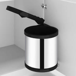Pattumiera da Incasso per Cucina in Acciaio Inossidabile 8 l Vidaxl 64206