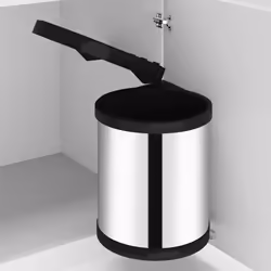 Questo contenitore per la spazzatura da incasso ha una capacità di 12 L, è adatto alla maggior parte degli armadi standard de ...