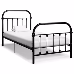 VidaXL 284498, Nero, 1010 mm, 2,13 m, 1090 mm, 900 x 2000 mm, 32 cm