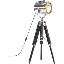 Illuminate il vostro spazio abitativo con la nostra lampada da terra a treppiede in stile retrò! Questo faretto dal design vi ...