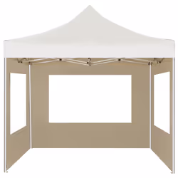 Gazebo Professionale Pieghevole Alluminio con Pareti 2x2m Cremacod mxl 94961 - Vista aggiuntiva 3