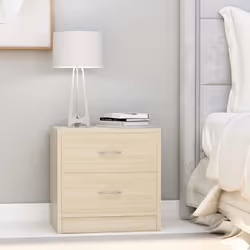 VidaXL 801041 comodino Quercia