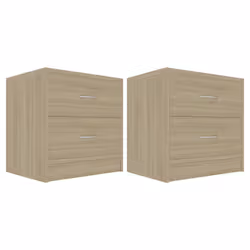 VidaXL 801042, Quercia, Legno, 400 mm, 300 mm, 400 mm, 2 pz