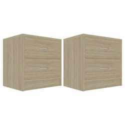 VidaXL 801042 comodino Quercia