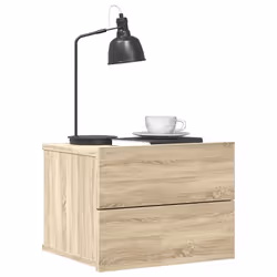vidaXL Comodino Rovere Sonoma 40x30x30 cm in Legno Multistrato - Vista aggiuntiva 3