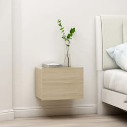 vidaXL Comodini 2 pz Rovere Sonoma 40x30x30 cm in Legno Multistrato